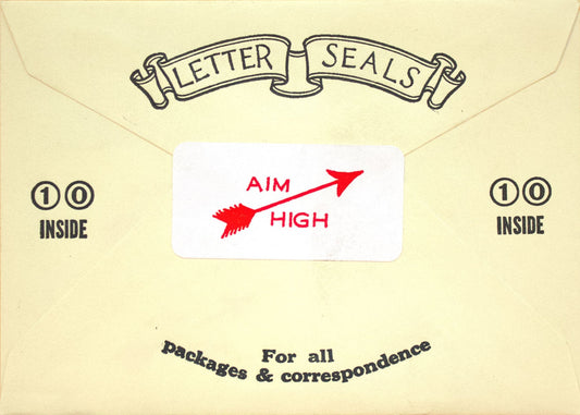 An inspirational image of a bird flying high in the sky with the phrase 'Aim High'